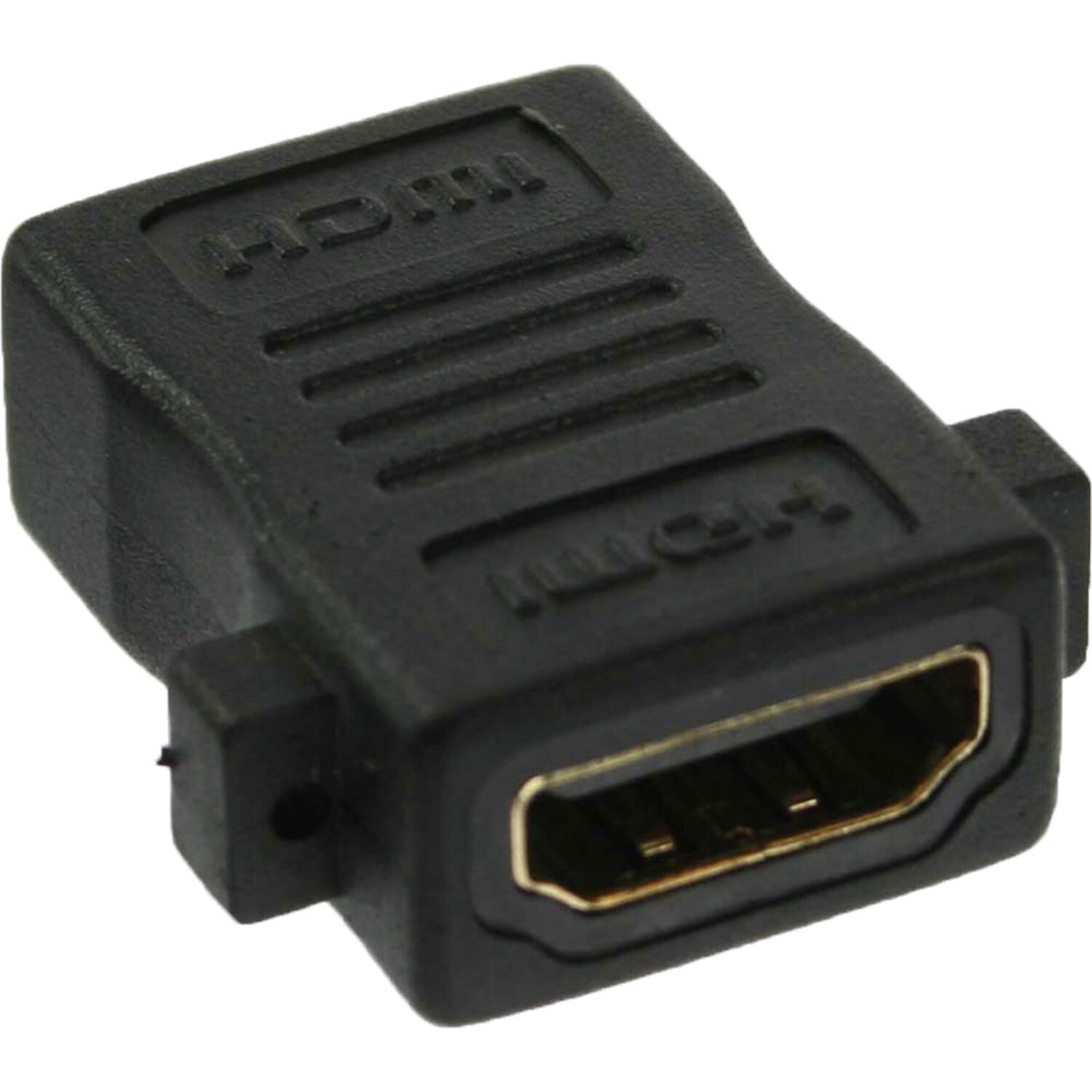 mini A HDMI zum / / HDMI vergoldete Adapter Buchse/Buchse, InLine® DVI / 4K2K / HDMI HDMI Einbau, zu INLINE