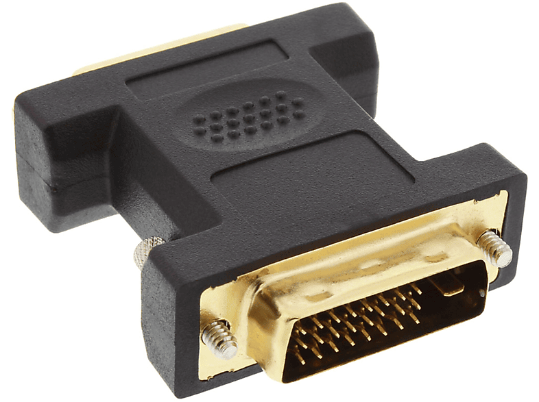 / DVI / InLine® DFP zu / VGA 24+5 DVI-D INLINE an Adapter, Digital verg. DVI Buchse 24+1 / Stecker,