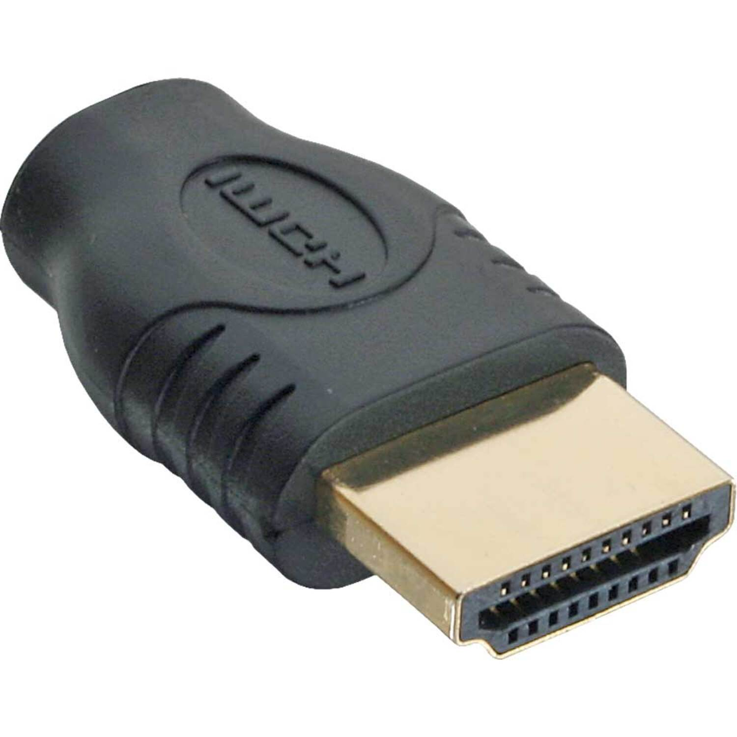 INLINE InLine® A zu / / Buchse, D Adapter, DVI zu Micro mini HDMI / HDMI vergoldete Stecker HDMI / auf HDMI