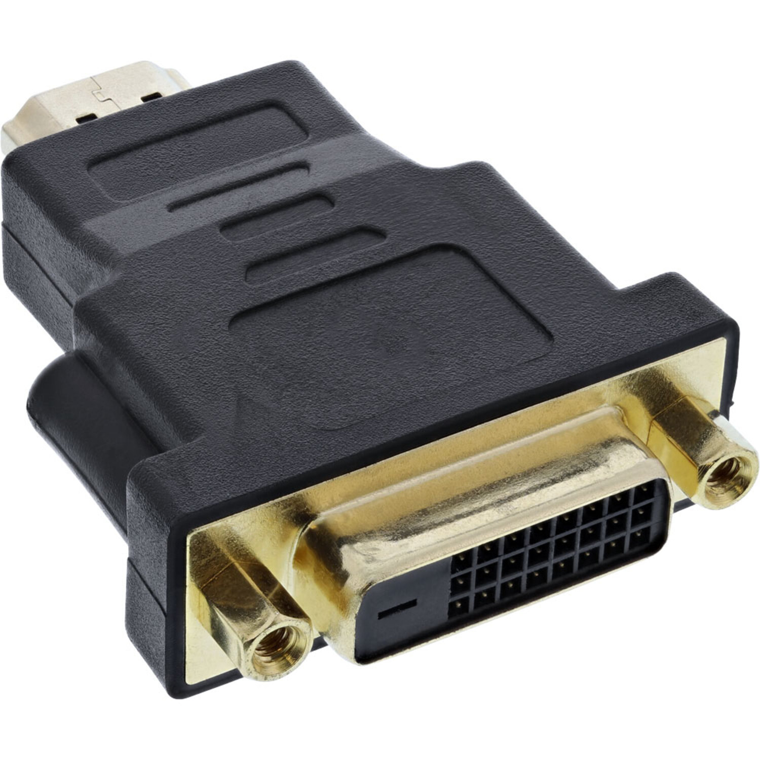 / mini INLINE Kontakte HDMI Buchse, HDMI HDMI zu 4K2K HDMI-DVI / Adapter, DVI HDMI DVI InLine® auf Stecker
