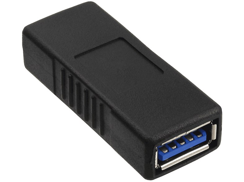 InLine® USB schwarz 3.0 A Konverter 3.0 Adapter auf / USB Adapter, INLINE Buchse A Adapter, USB 3.0
