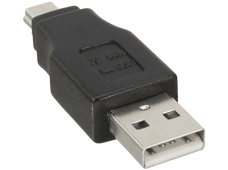 INLINE InLine® USB 2.0 Adapter, Stecker A auf Mini5pol Adapter / Konverter USB 2.0 USB 2.0