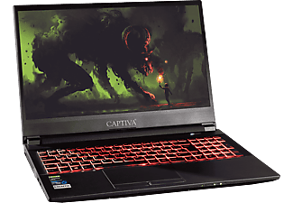 CAPTIVA Advanced Gaming I55-971, Gaming-Notebook mit 15,6 Zoll Display,  Prozessor, 16 GB RAM, 1000 GB SSD, NVIDIA GeForce® GTX 1650  / 4GB GDDR6 / Direct X12, schwarz