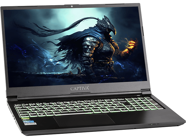 CAPTIVA Advanced Gaming I59-276, Gaming-Notebook Intel® Zoll SSD, schwarz 500 15,6 4GB, GB Display, GeForce® Prozessor, i7 GTX 16 RAM, Core™ GB mit 1650Ti