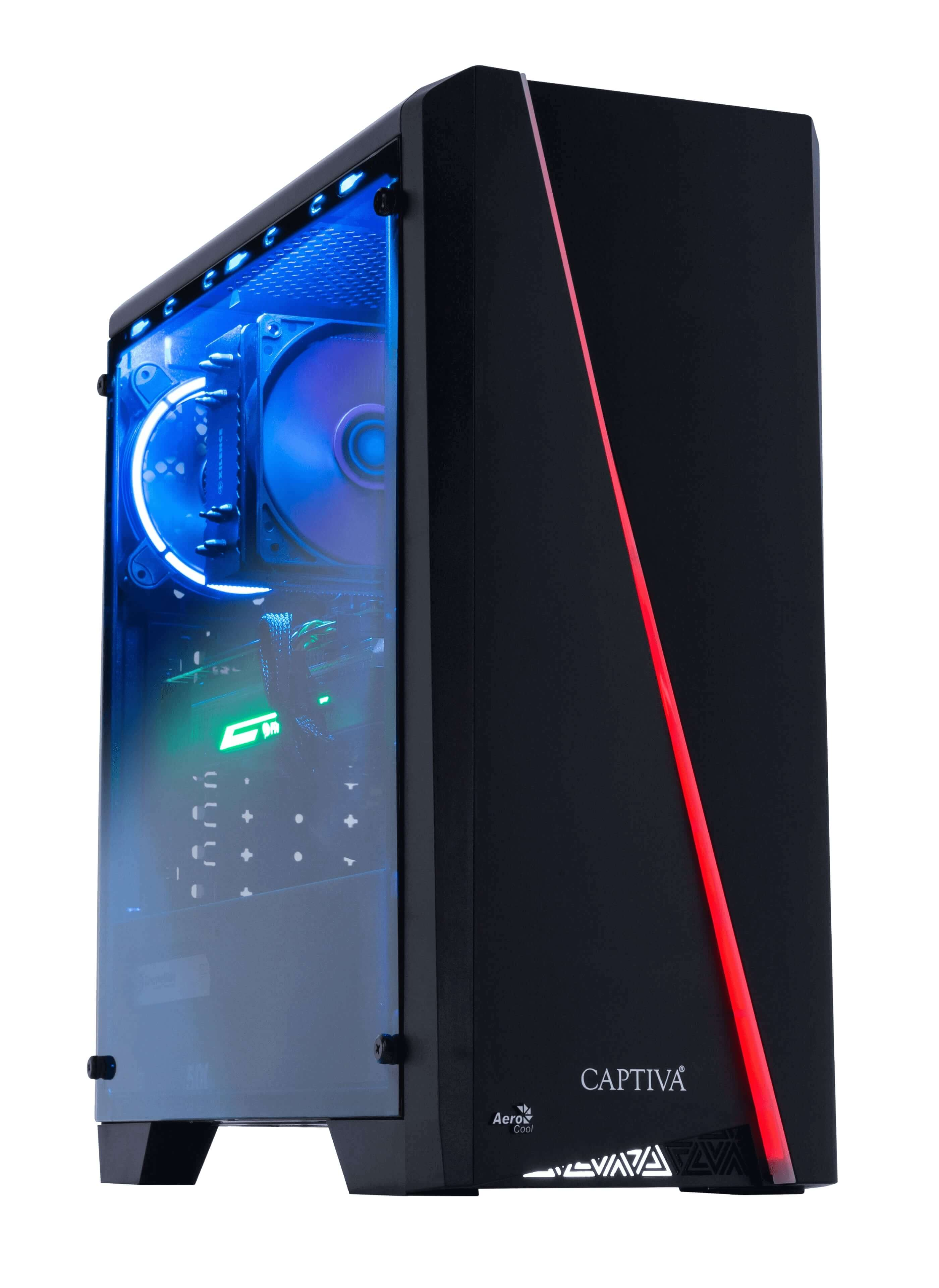 CAPTIVA Advanced Gaming I70-108, (64 12 GB 16 Prozessor, Intel® i5 RAM, Home GB mit 11 Gaming-PC SSD, NVIDIA Windows GeForce Microsoft Core™ RTX™ 3060, GB Bit), 1000