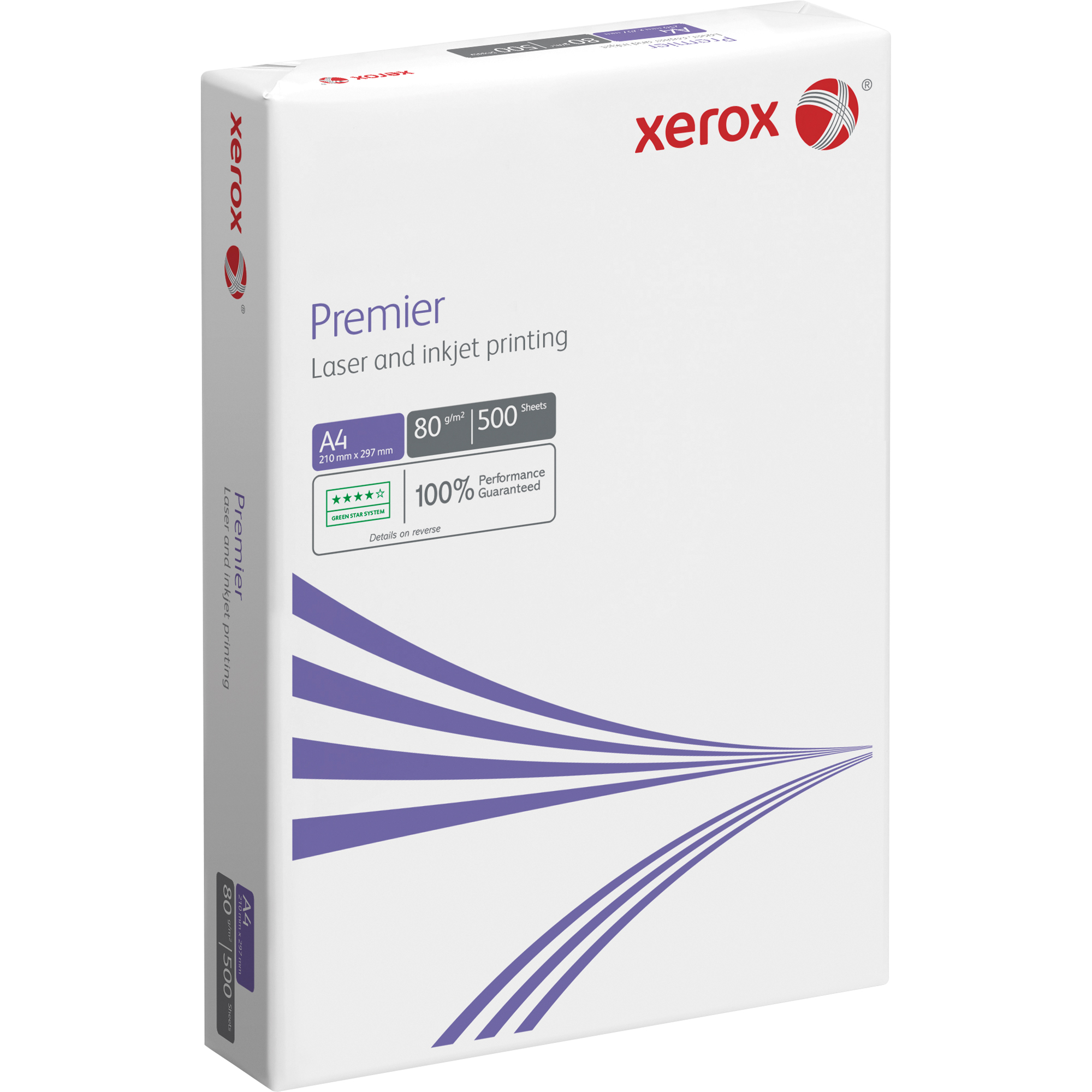 XEROX Kopierpapier PREMIER ECF ws 1 003R91720 Bl/Pack A4 A4 Packung 80g Kopierpapier 500