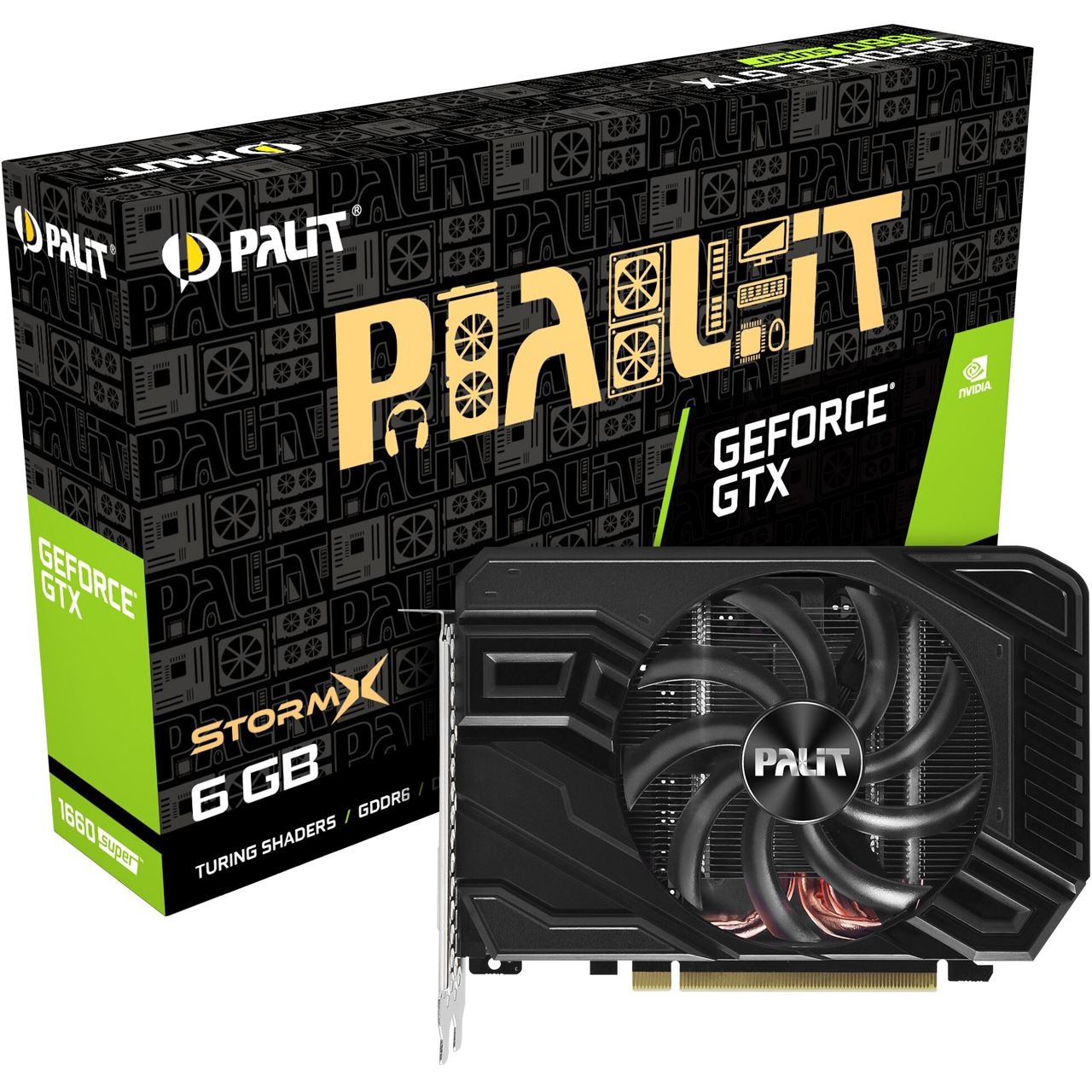 (NVIDIA, PALIT Super 1660 Graphics StormX GTX card)