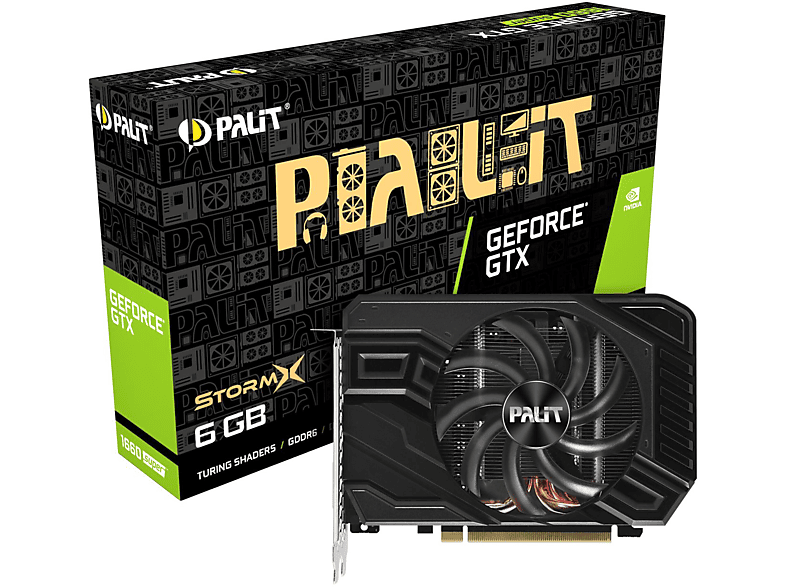 PALIT GTX 1660 Super StormX card) (NVIDIA, Graphics