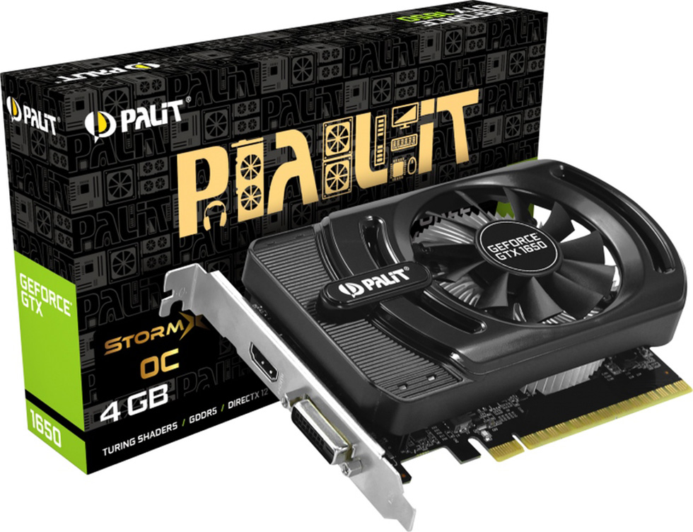 OC GTX Graphics StormX PALIT (NVIDIA, 1650 card)