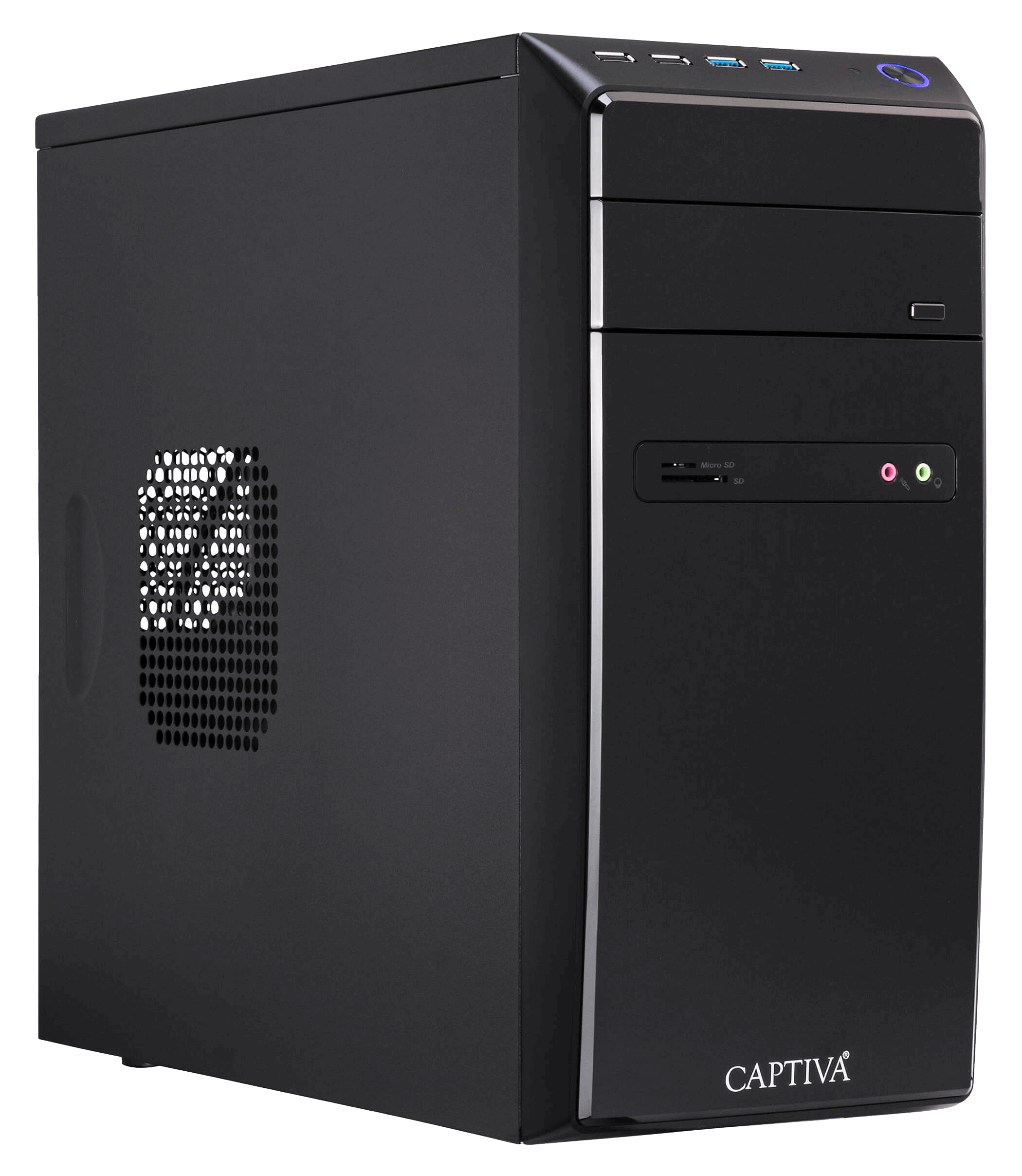 CAPTIVA Power Business-PC TB 1000 GB 0 1 Intel® UHD GB HDD, GB Core™ i3 I57-573, ohne mit HDD, Betriebssystem, Graphics, 8 Starter Prozessor, RAM, Intel®