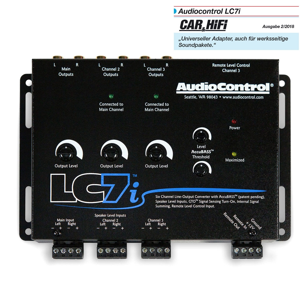 AUDIOCONTROL LC7i 6-Kanal High-Low Adapter