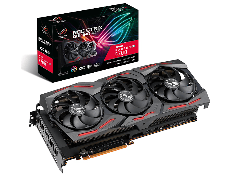 STRIX Graphics RX 5700 card) OC ASUS (AMD,