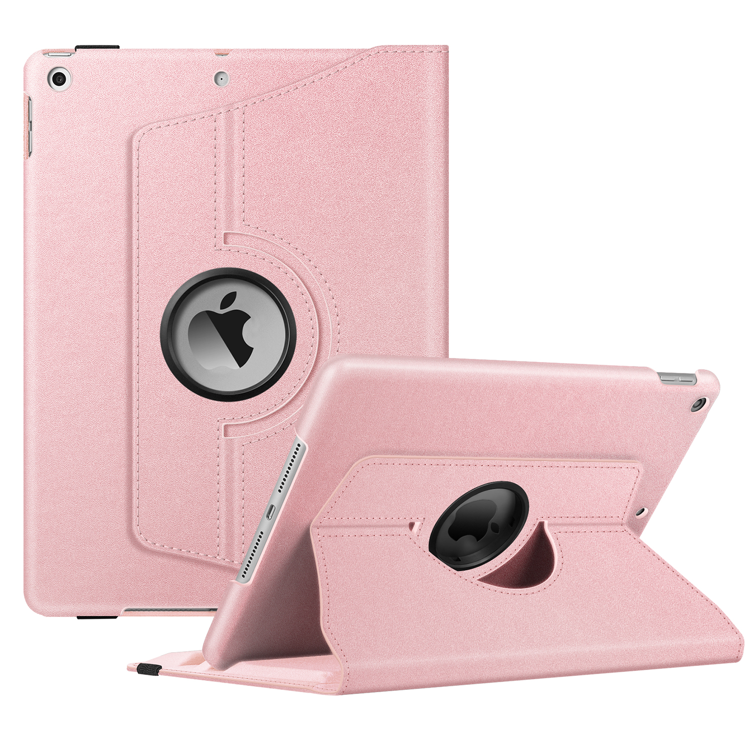 FINTIE Hülle, Bookcover, 10.2 / 7 Modell Generation, (8. iPad Zoll 2019), Roségold Apple, 2020 und