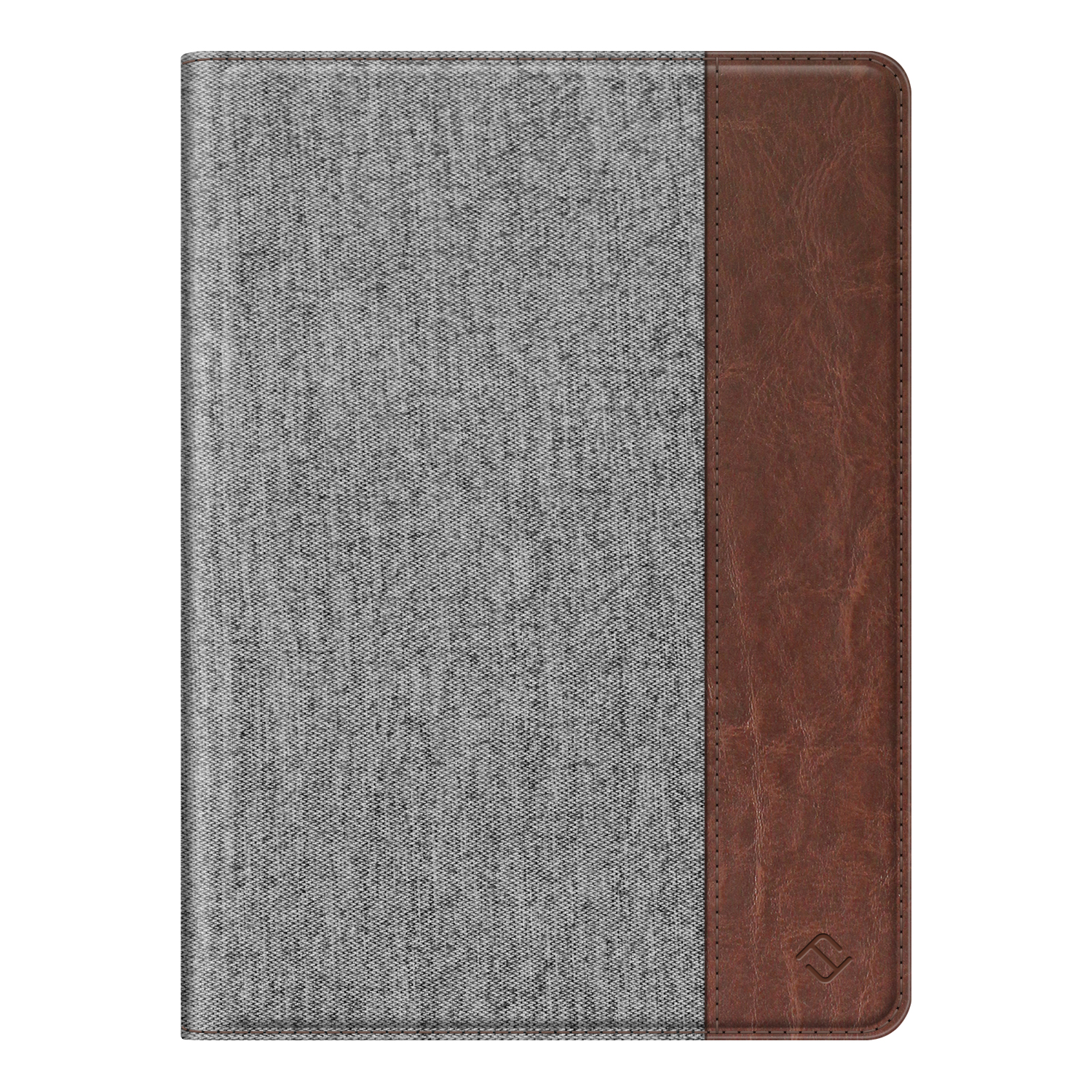 Hülle, und 7 FINTIE Denim Apple, 10.2 Bookcover, / 2020 Generation, (8. Modell iPad 2019), grau Zoll