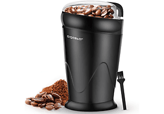 Molinillo de café eléctrico 500351N Breath - AIGOSTAR, 150WW, 60 gg, Negro