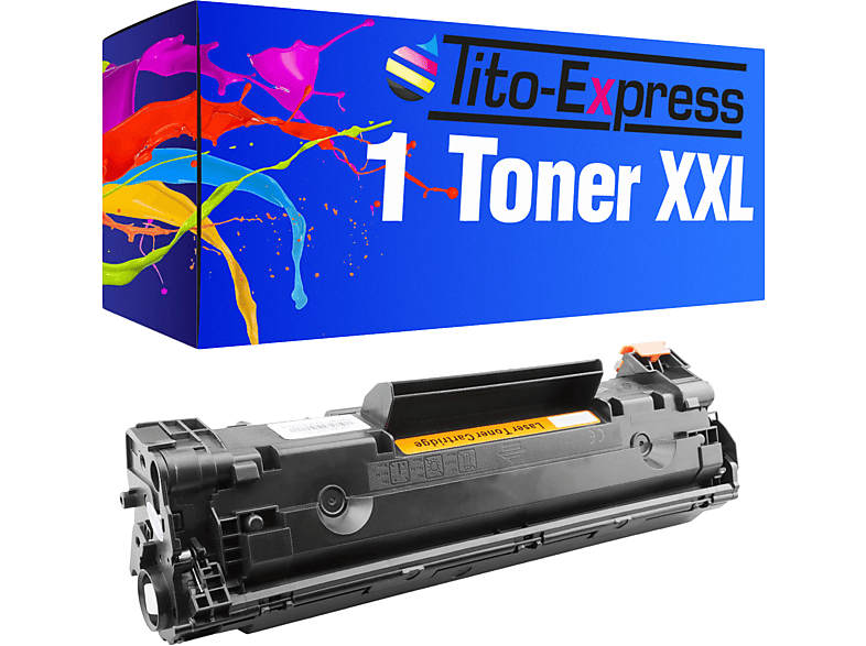 TITO-EXPRESS PLATINUMSERIE 1 Toner ersetzt HP CE285A 85A Toner black (CE285A)