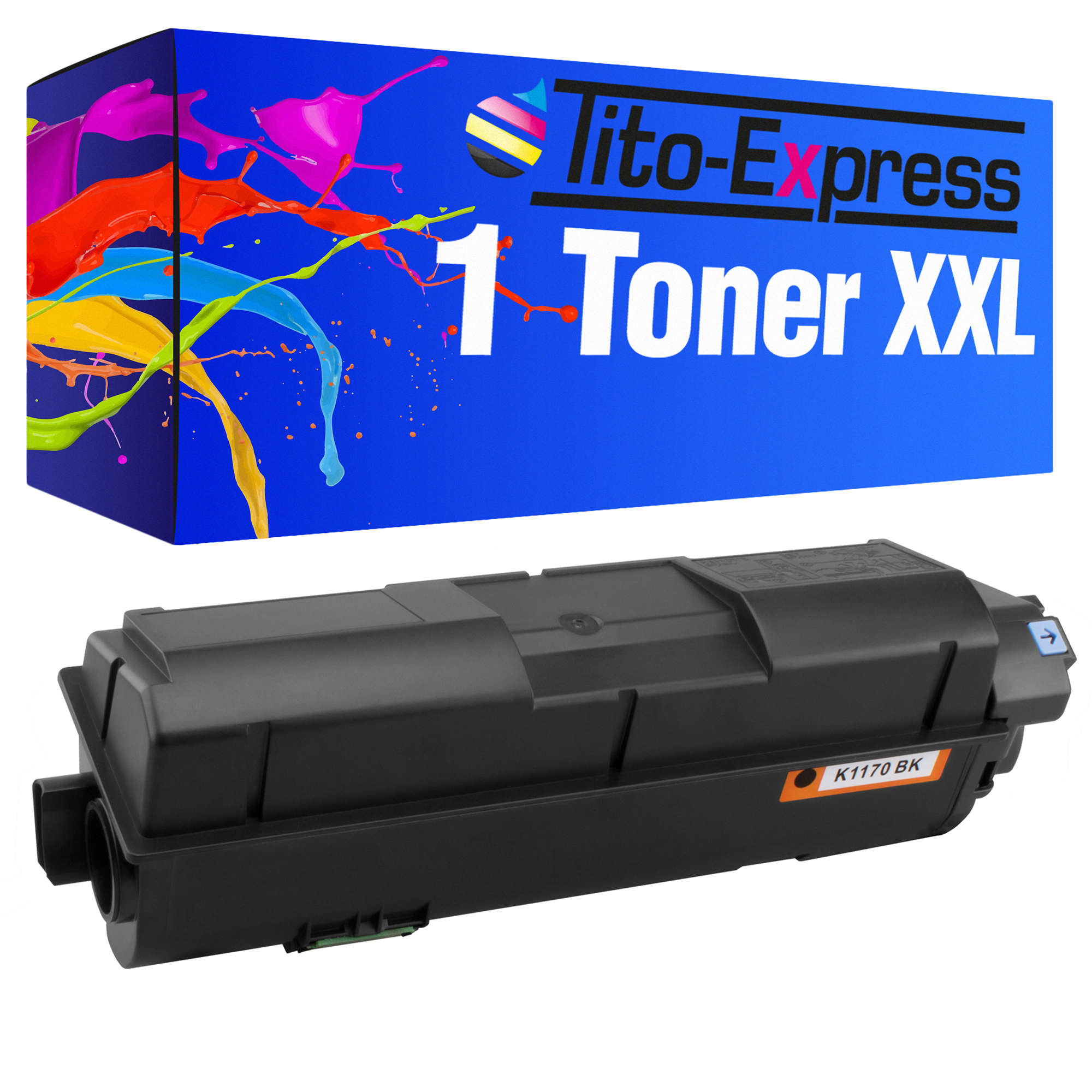 PLATINUMSERIE Toner Kyocera black ersetzt TITO-EXPRESS 1 (1T02S50NL0) TK-1170 Toner