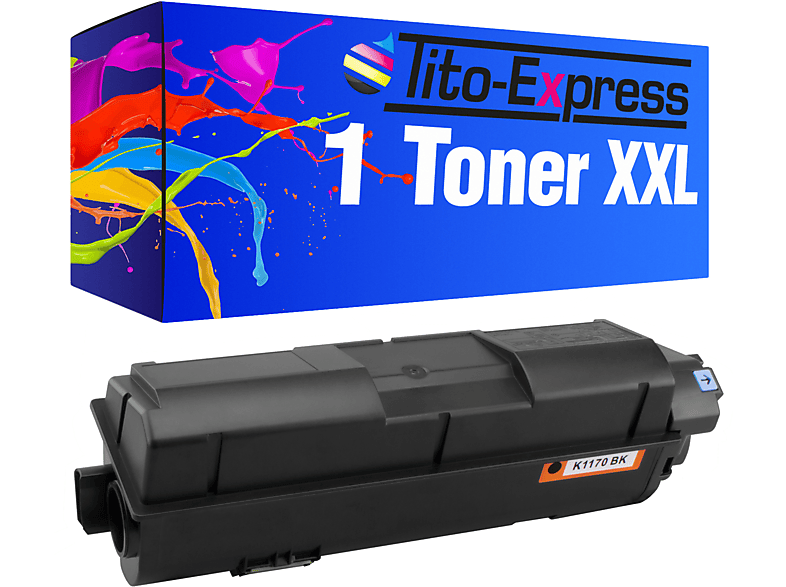 TITO-EXPRESS PLATINUMSERIE Kyocera TK-1170 1 Toner (1T02S50NL0) Toner ersetzt black