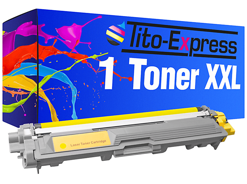Toner TN-246 ersetzt PLATINUMSERIE Brother yellow (TN246) 1 TITO-EXPRESS Toner