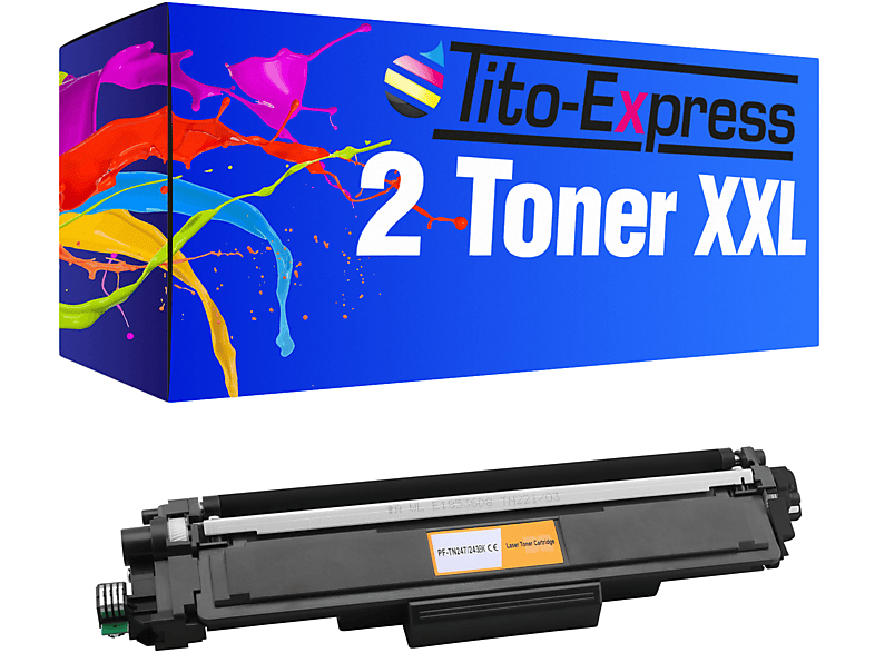 Toner PLATINUMSERIE TN-237) Toner (TN-243 ersetzt 2 TN-247 TITO-EXPRESS Brother black TN-243