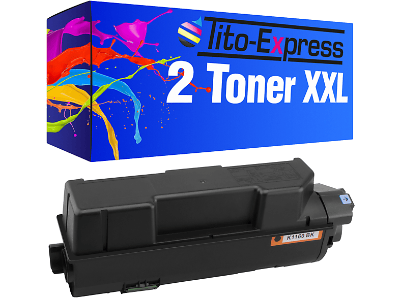 TITO-EXPRESS PLATINUMSERIE 2 Kyocera (1T02RY0NL0) Toner Toner black TK-1160 ersetzt