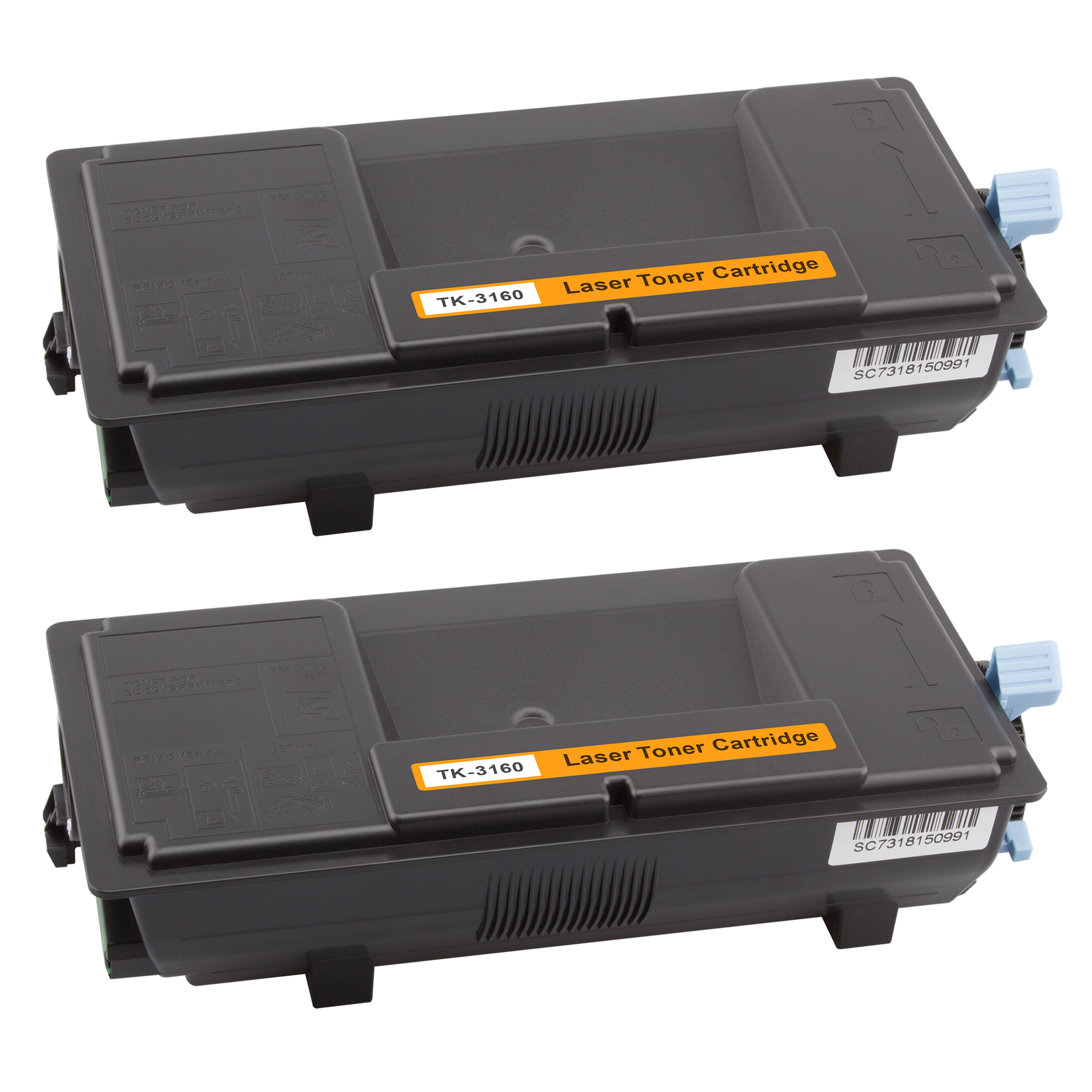 TITO-EXPRESS PLATINUMSERIE (1T02T90NL0) black Kyocera Toner Toner ersetzt TK-3160 2