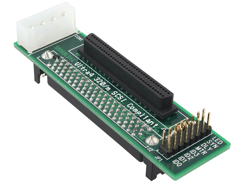 INLINE InLine® SCSI-SCA U320 Adapter, SCSI, 80pol mehrfarbig Buchse / Sub 68pol mini auf D