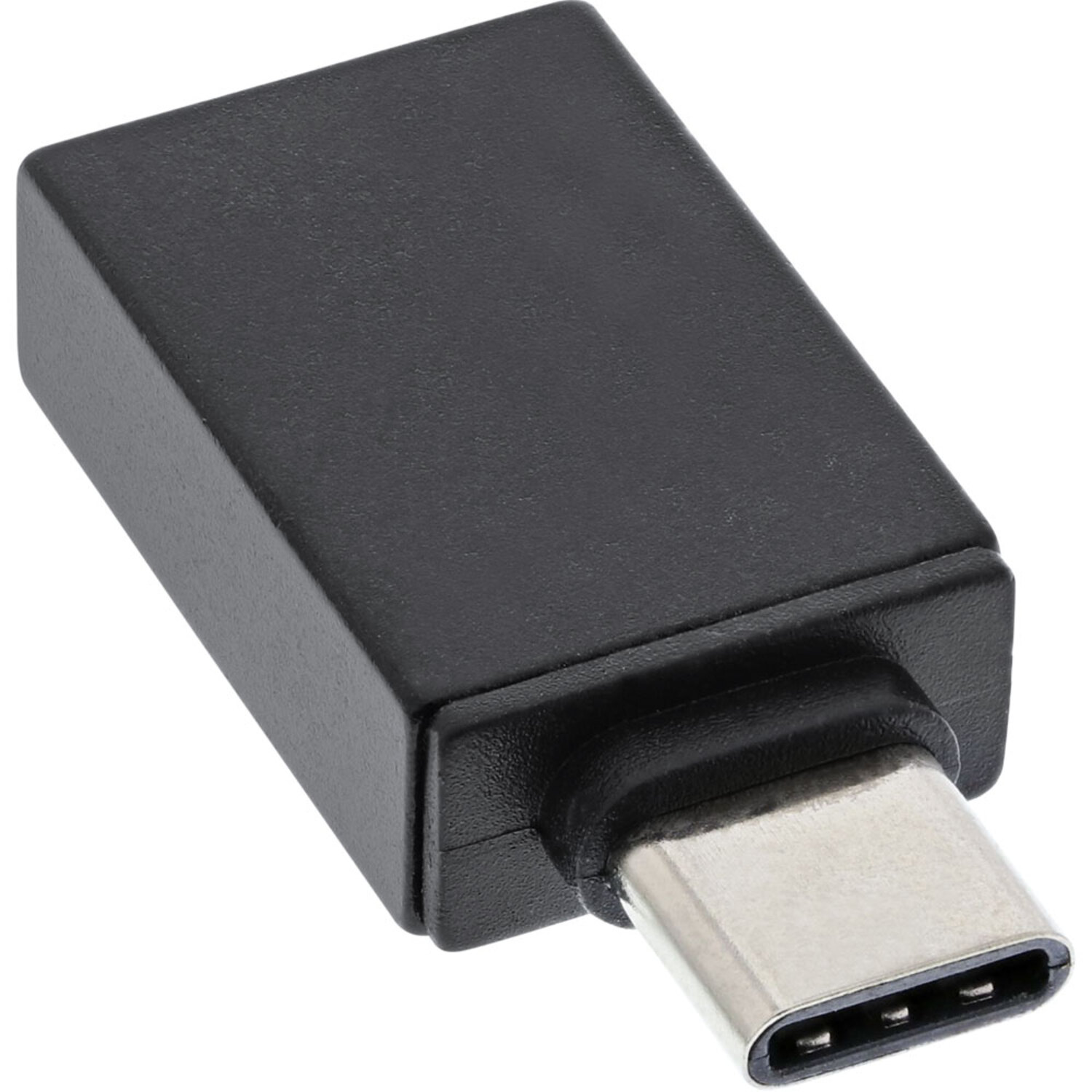 3.2 USB Buchse, InLine® INLINE Adapter, Gen.2 A schwarz 3.2 USB-C Adapter, Adapter USB an Stecker OTG