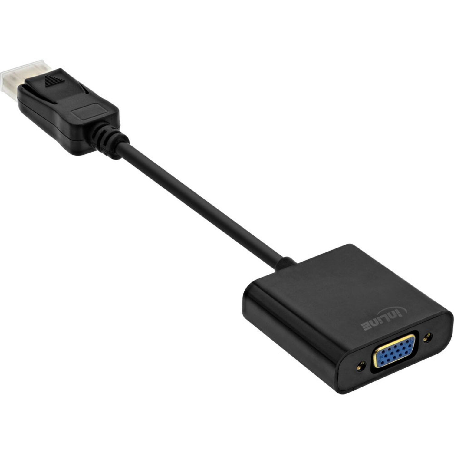 Basic HDMI Buchse InLine® INLINE DVI / VGA DisplayPort auf Stecker Adapterkabel, 0,15m Displayport / zu VGA