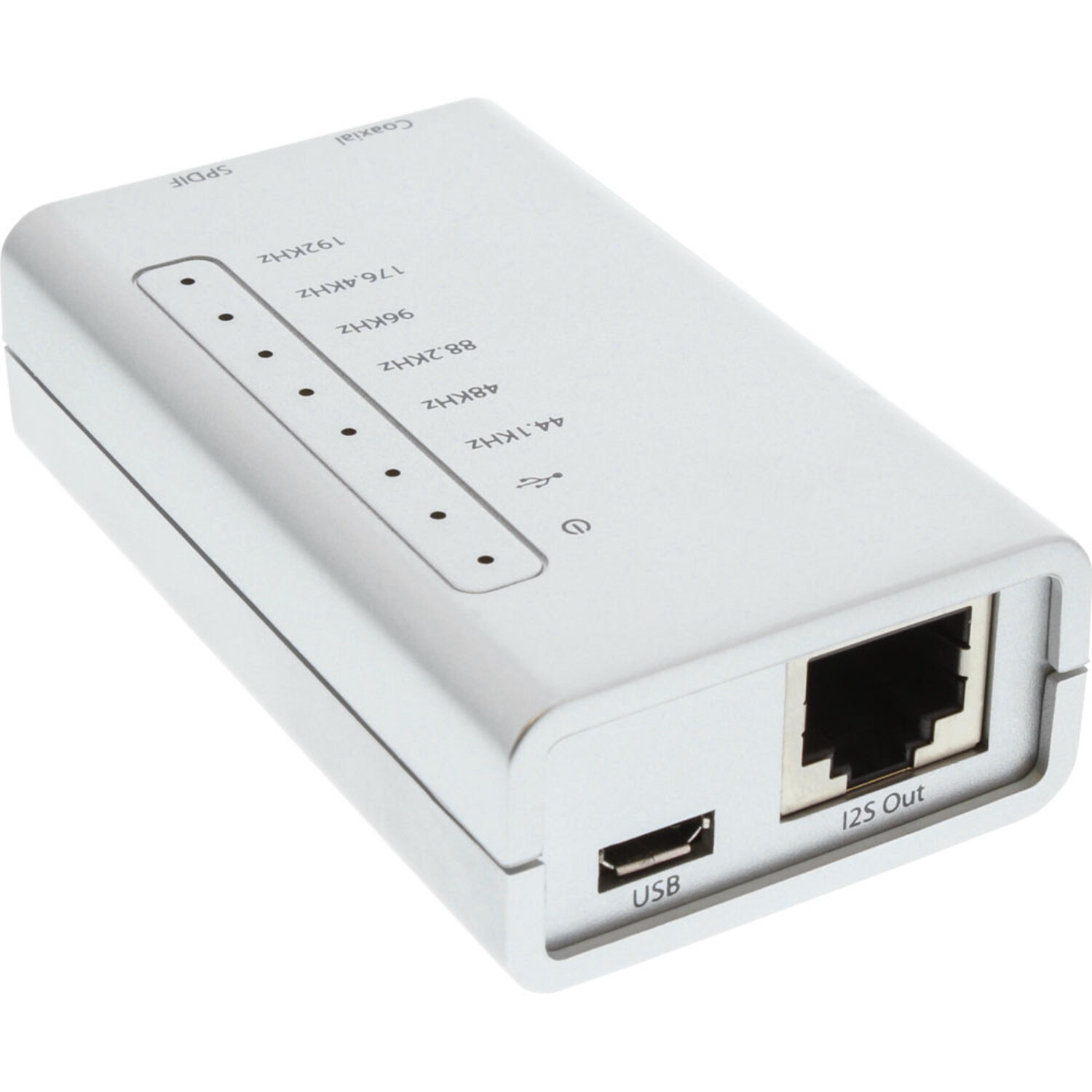INLINE InLine® USB HD 192kHz) (24-bit Audiokonverter Audio USB Hi-Fi Digital Konverter, zu