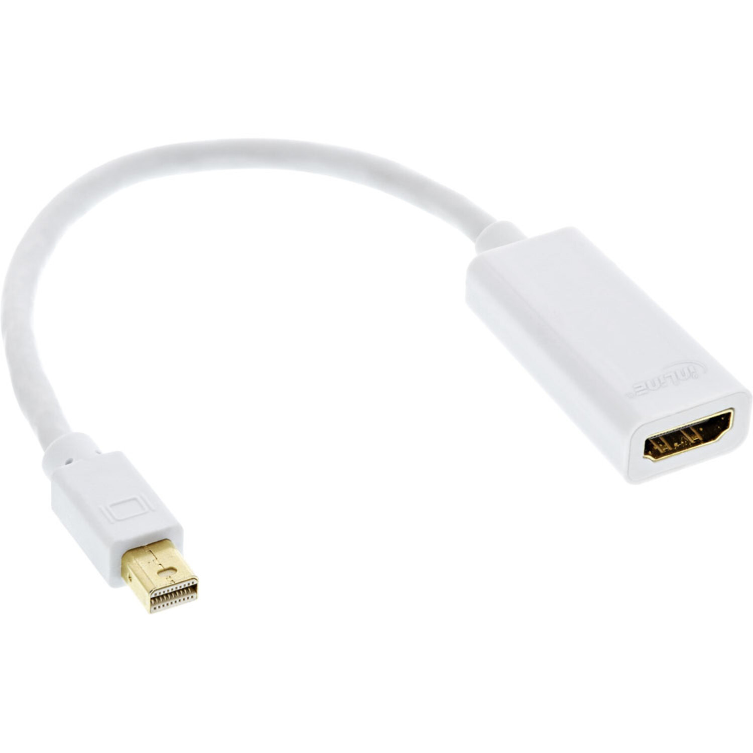 Audio, / auf VGA / / / DVI Mini mit HDMI HDMI InLine® Displayport DisplayPort INLINE Adapterkabel zu Stecker