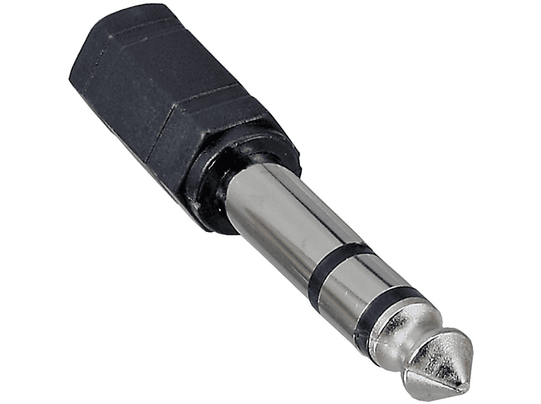 INLINE InLine® Audio Adapter, 6,3mm Klinke Stecker an 3,5mm Buchse, Stereo / Klinke zu Klinke