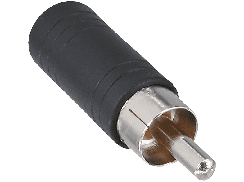 Mono Klinke Adapter, 3,5mm / auf Klinke INLINE Cinch InLine® zu Audio Buchse, Stecker Cinch