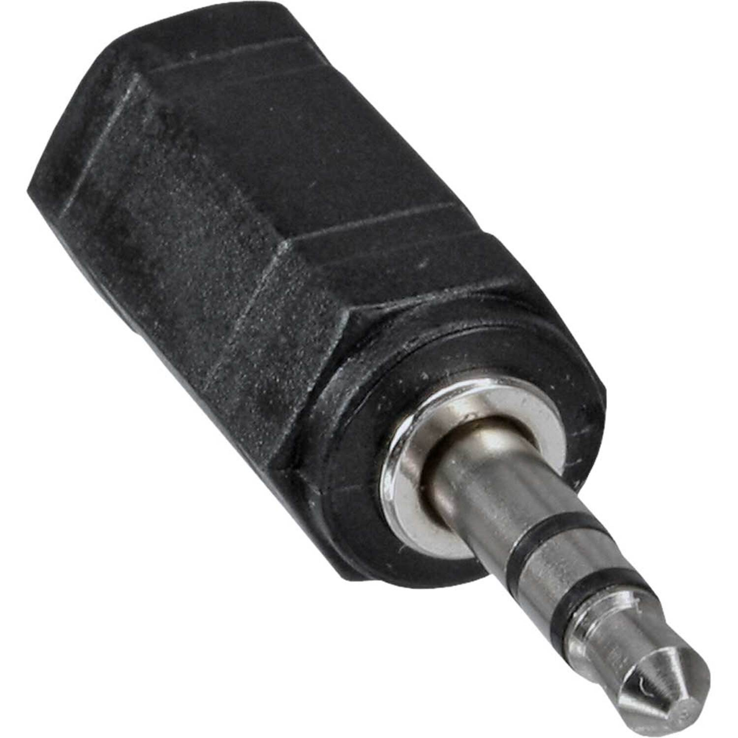 InLine® Klinke Adapter, INLINE Buchse Stecker, an 2,5mm Klinke 3,5mm / Klinke Audio zu Stereo