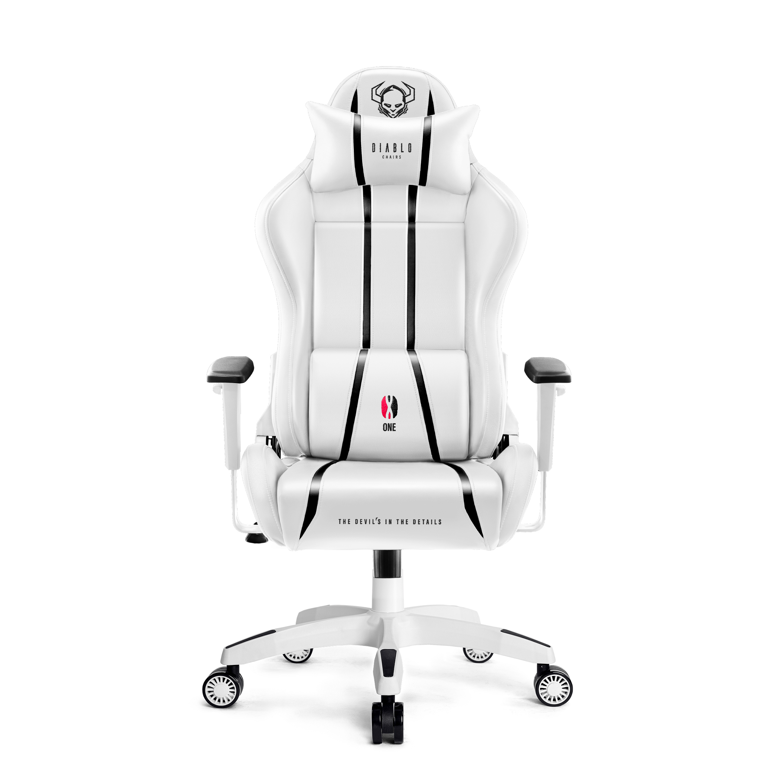DIABLO CHAIRS GAMING STUHL X-ONE Gaming white Chair, 2.0 NORMAL