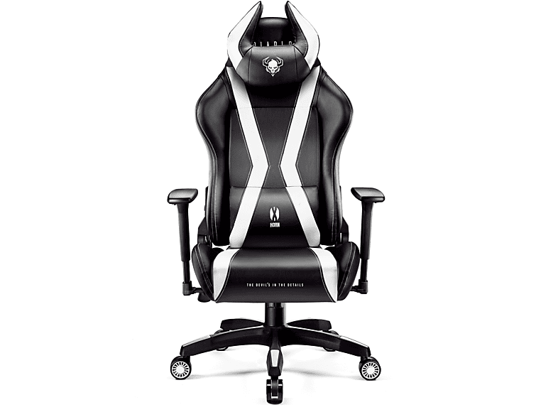 DIABLO CHAIRS Gaming Chair, STUHL X-HORN 2.0 NORMAL black/white GAMING