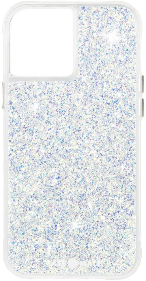 CASE-MATE Twinkle Stardust, | Glitzer iPhone iPhone | Backcover, 12 Pro, 12 Apple, Silber