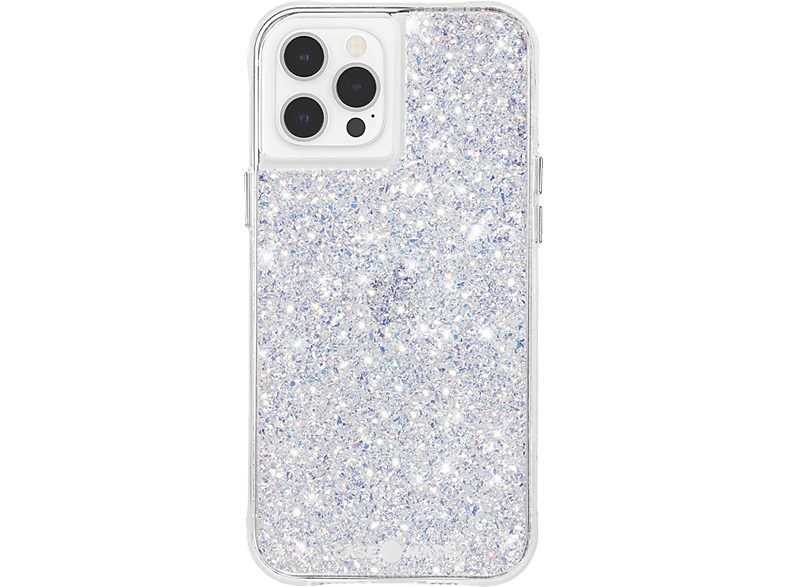 CASE-MATE Twinkle Stardust, Backcover, Apple, iPhone 12 | iPhone 12 Pro, Silber | Glitzer