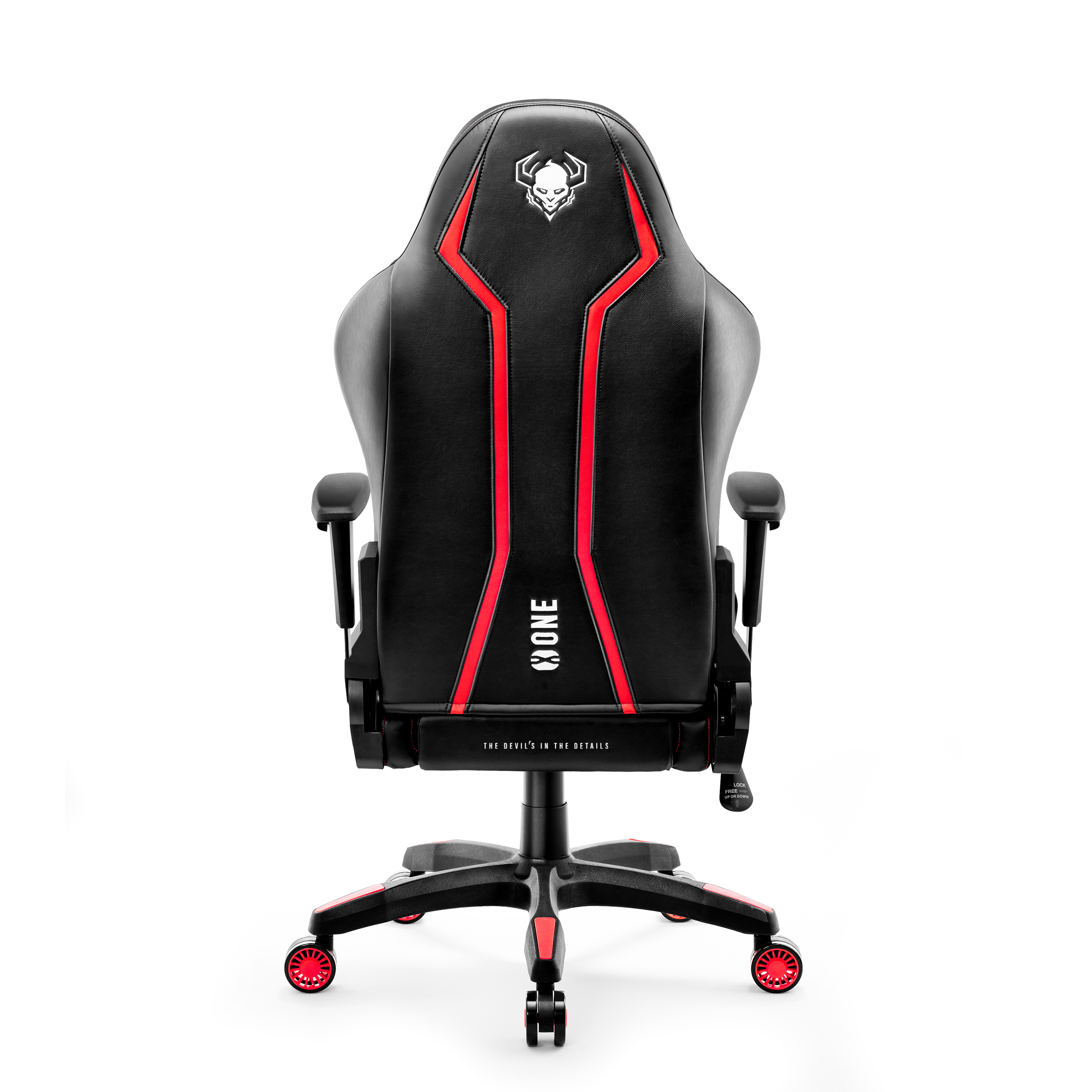 DIABLO CHAIRS GAMING STUHL X-ONE Gaming NORMAL 2.0 black/red Chair