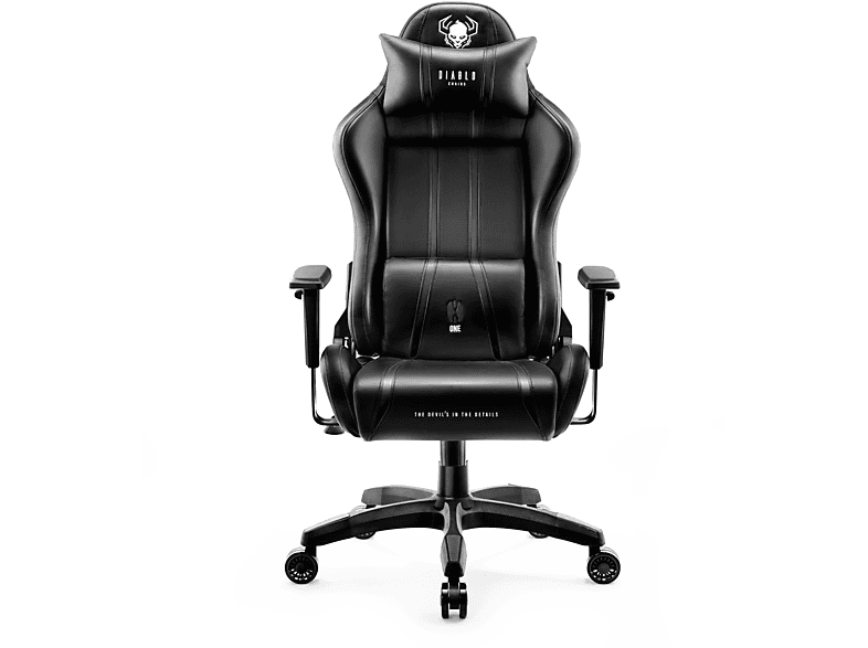 DIABLO GAMING STUHL X-ONE NORMAL Chair, 2.0 black CHAIRS Gaming