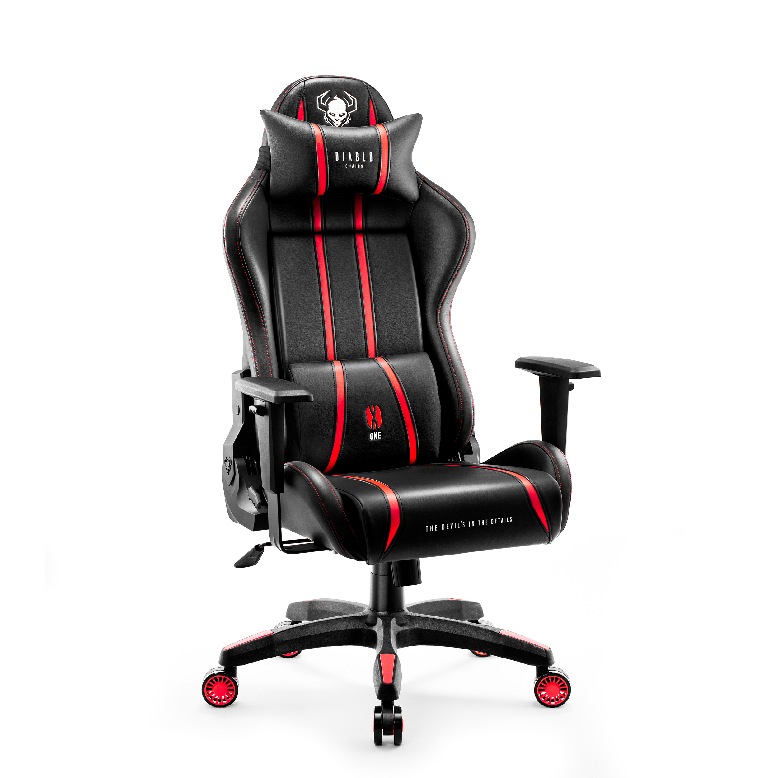 CHAIRS black/red X-ONE STUHL 2.0 Gaming Chair, NORMAL GAMING DIABLO