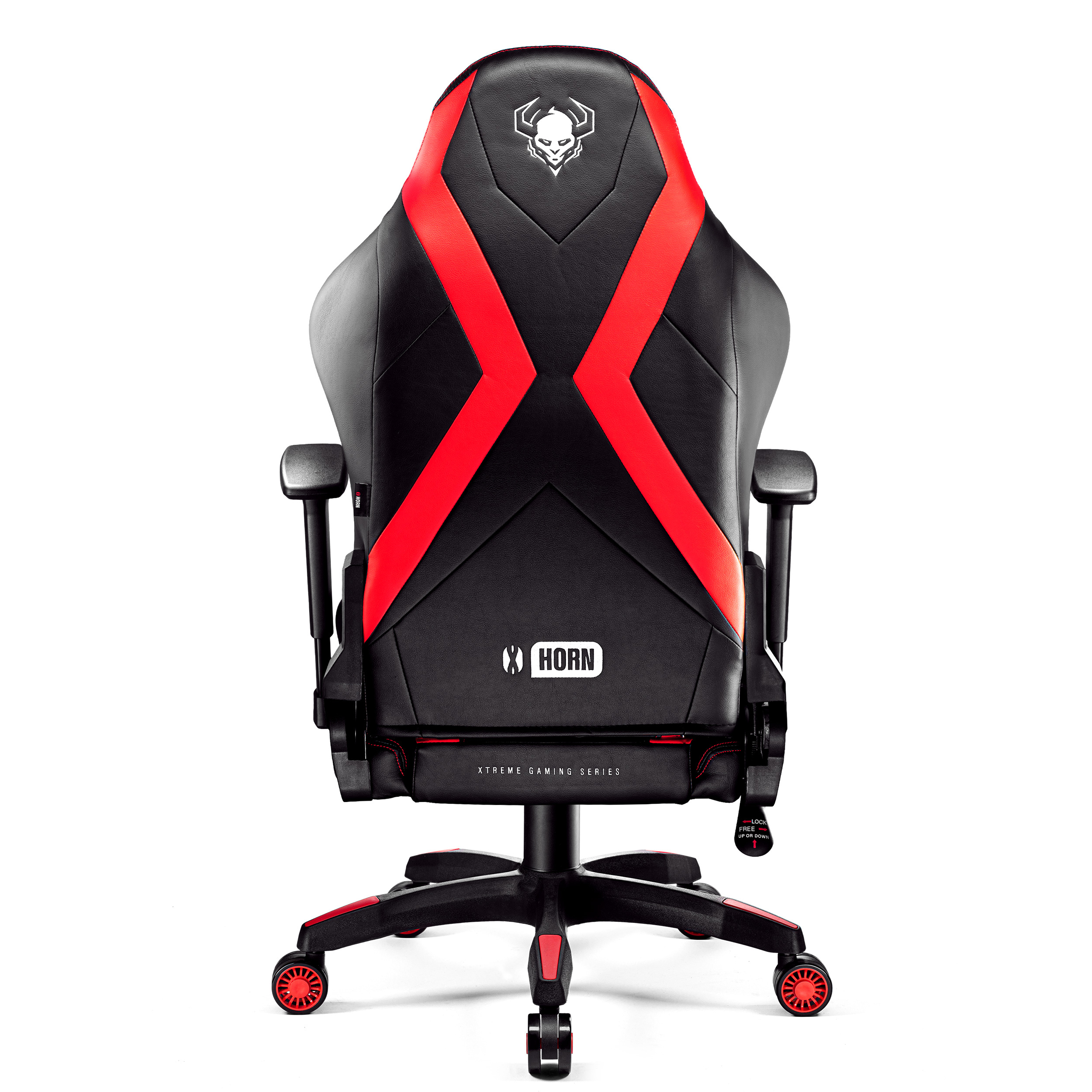 DIABLO CHAIRS GAMING STUHL X-HORN 2.0 black/red KING Gaming Chair