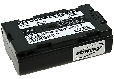 Batería - POWERY Batería compatible con Panasonic NV-MX2EG 1100mAh