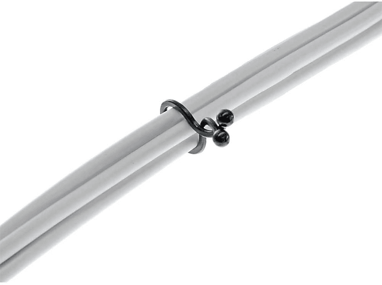 INLINE InLine® 10 Twist 10-13mm, / Stück Befestigung Installation schwarz, Kennzeichnung Kabelbinder 