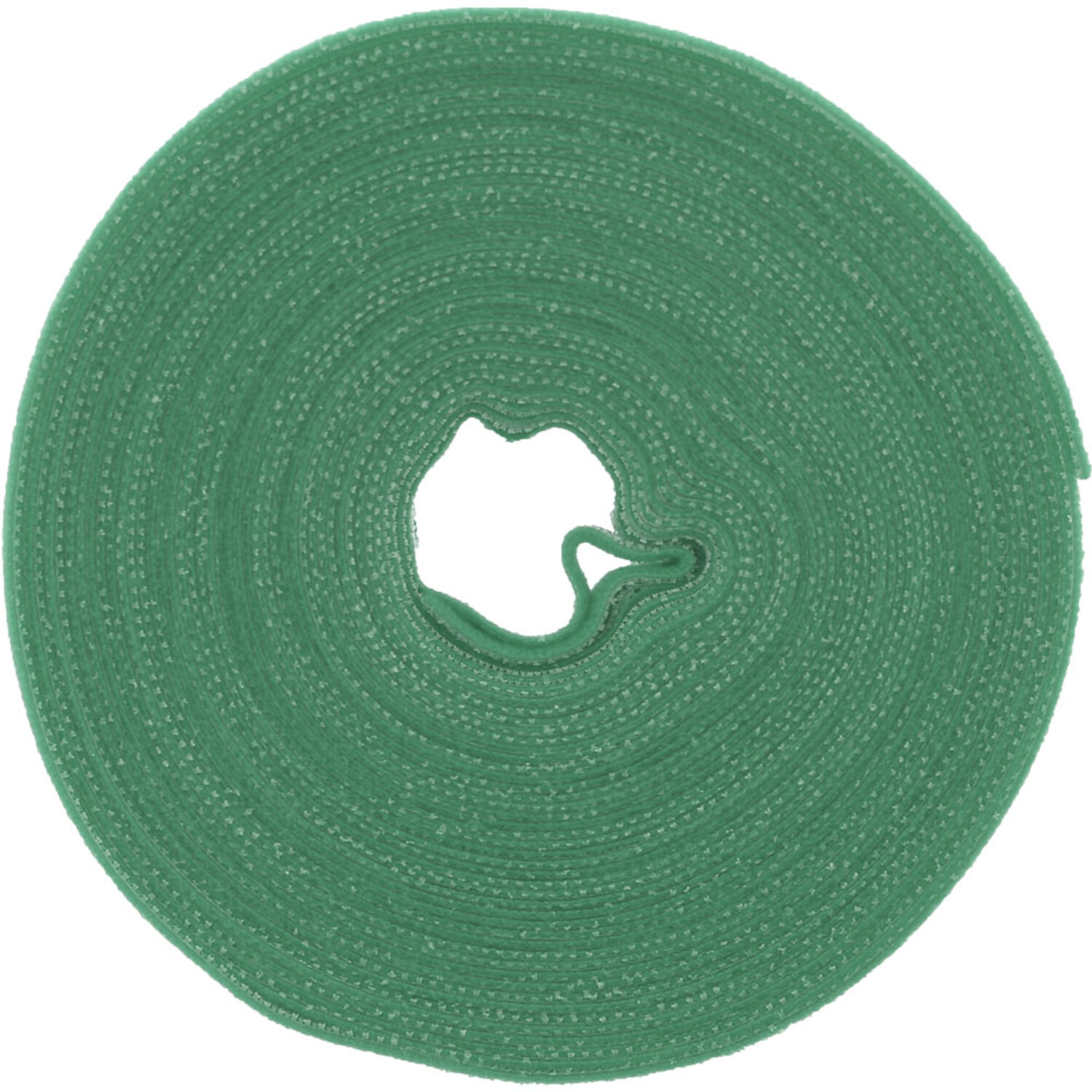 InLine® grün, Kabelbinder, / Klettverschlussband / Reinigung Kennzeichnung 10m Befestigung 16mm, INLINE