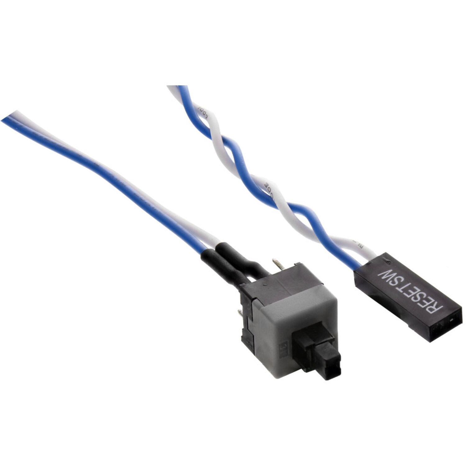 InLine® Reset-Taster, Kabel, / Installation Schalter INLINE Kontakte mit Relais / 0,3m Strom Reinigung /