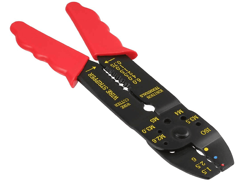 Crimpzange Kabelschuhe, Werkzeug Installation Werkzeug INLINE 0,75-6mm für / InLine®