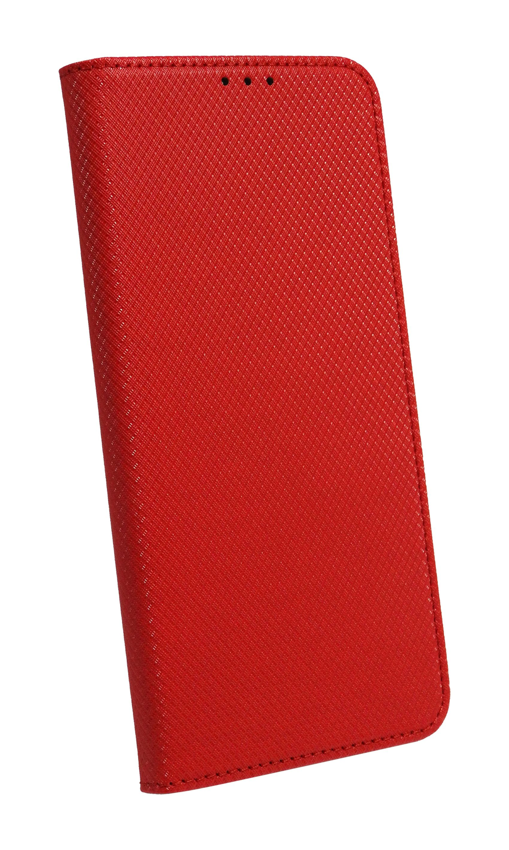 COFI Smart Hülle Samsung, S21 Rot Case, Ultra, Galaxy Bookcover