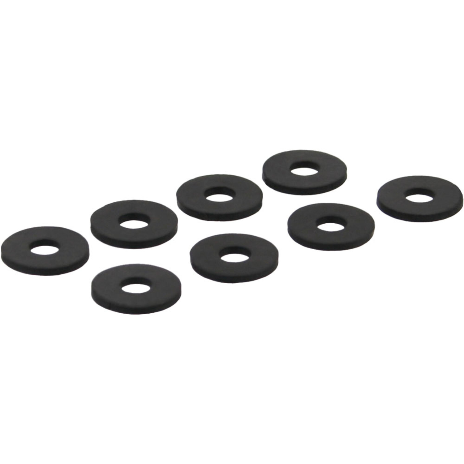 InLine® Festplatten-Entkopplung, Stück Entkopplung, Unterlegscheiben, / Gummi zur Dämpfung INLINE schwarz 8