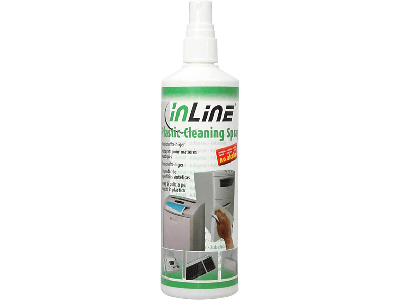 INLINE InLine® Kunststoffreiniger für Gehäuse Reinigung Maus, Tastatur / Pumpspray